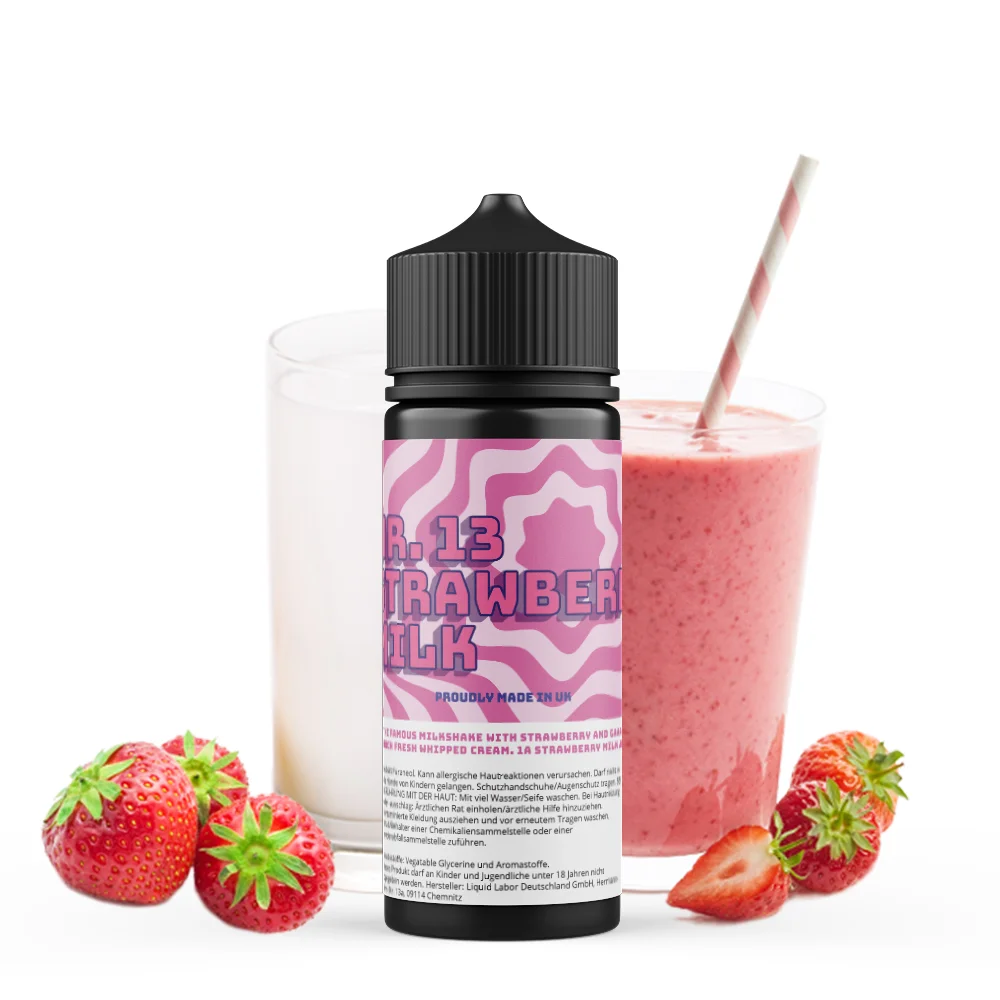 Nr. 13 Strawberry Milk Shortfill