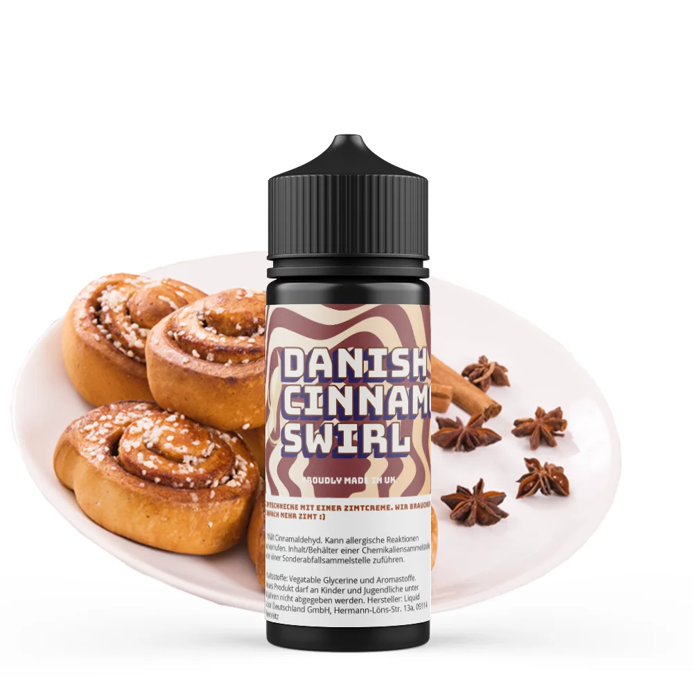 Danish Cinnamon Swirl Shortfill